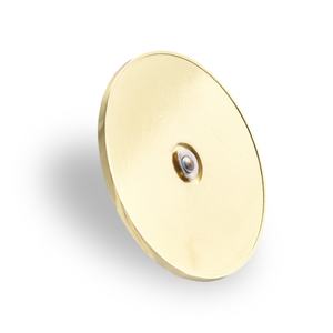 Placa de Identificación de Metal Esmaltado Duro con Diseño de Brújula de Alta Apariencia en Colores Rosa y Amarillo - Product Image 6