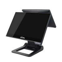 Tablette à double écran Systèmes de point de vente avec tiroir Cloud-Vente en gros de Machines Epos carrées