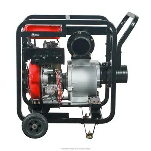 Nông nghiệp áp lực cao động cơ 2-6 inch DIESEL Máy bơm nước với điện Manuel bắt đầu