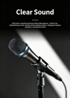 Microphone vocal filaire professionnel E945 – Micro dynamique portable en métal durable pour performances scéniques en direct – Fournisseur