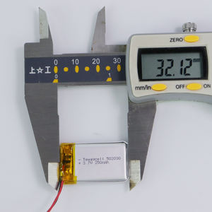 Casing Keras Drone 502030 250MAh <span class=keywords><strong>3</strong></span>.7V, Sel Baterai Polimer Litium Daya Kaya - Product Image 5