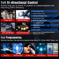 X431 PRO TT Versión EU, Codificación Automática de Sistema Completo en Línea, Bidireccional, 37 Servicios, OBD2