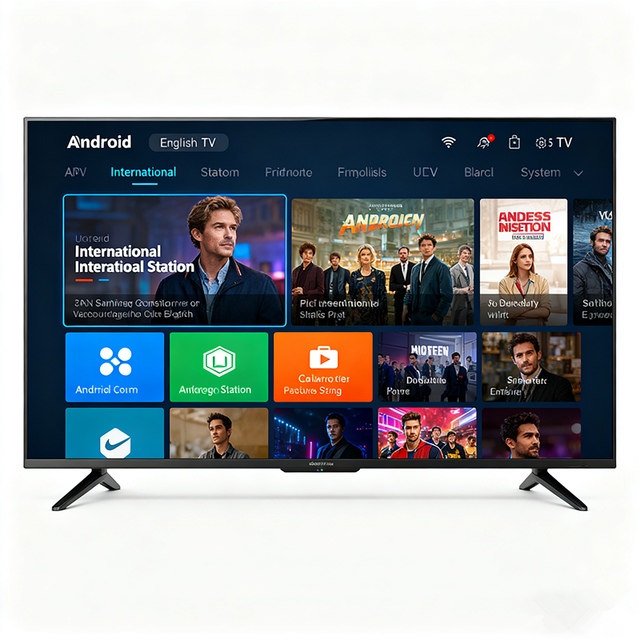 Weier 43-Inch Smart LED HDTV Hotel TV with Google 5.0 WiFi and Voice Remote Control