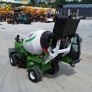 Mixer Beton Diesel Self Loading 2m³ |   Portabel 270 °   Rotasi Drum-Cab + Penggerak Dua Arah Mini Cement Mixer - Product Image 4
