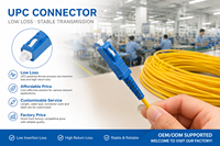 Kabel Patch Fiber Optik SC/LC/ST/MPO UPC/APC/PC 3.0mm 2.0mm Single/Multi-Mode G657A1 Jaringan FTTH Garansi 1 Tahun Dapat Disesuaikan