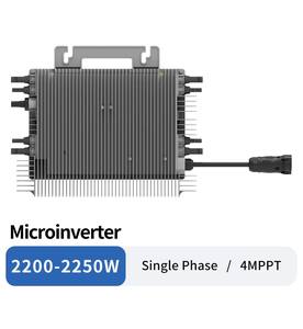 <span class=keywords><strong>Microinversor</strong></span> Solar <span class=keywords><strong>Deye</strong></span> SUN-M220/225G4-EU-Q0, 2200W 2250W, Monofásico, 4MPPT, Wifi, IP67 - Product Image 1