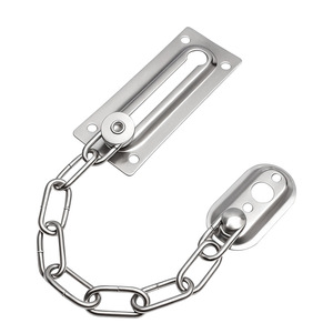 Stainless Steel <b>Door</b> Chain <b>Lock</b> Minimalist Design Easy Installation Anti Theft <b>Door</b> Bolt Indoor Security Chain For Home Hotel - Product Image 1