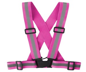 Cintura di Sicurezza Riflettente Regolabile con Fibbia a Sgancio Rapido ed Elastico in Vita per Corsa Notturna, Ciclismo, Camminata e Sport - Product Image 2