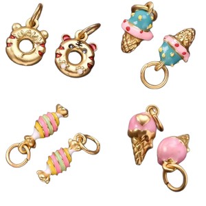 Europeo americano 18K oro Color protección Popular Acero inoxidable DIY básico anillo suelto cadena Snack colgante collar moda - Product Image 5