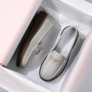 S2062 Venta caliente de las mujeres pisos <span class=keywords><strong>mocasines</strong></span> zapatos de cuero casual - Product Image 3