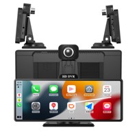 2024 nouveau universel 10 pouces autoradio lire lecteur DVD Carplay Android Auto Mp5