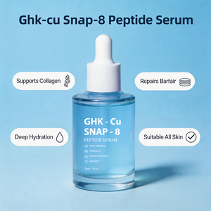 Siero Viso FKY con Peptidi di Rame GHK-Cu <span class=keywords><strong>e</strong></span> Snap-8, Idratante Lifting Coreano con <span class=keywords><strong>Acido</strong></span> <span class=keywords><strong>Ialuronico</strong></span> Anti-Età - Product Image 1