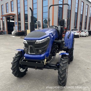 Tracteur agricole 80 CV 4x4 haute productivité, couleur rouge, transmission par engrenages - Product Image 5
