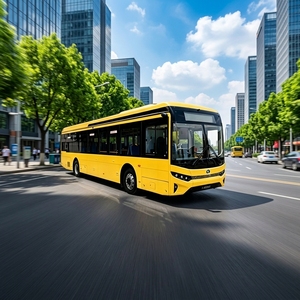 Bus Urbain Électrique de 12m, 45 Places, Automatique, 100% Électrique, Transport Public, LHD/RHD, Autocar de Transport de Passagers - Product Image 3