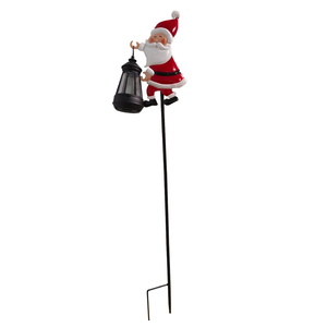 Solar Weihnachten Santa Gießkanne Licht Outdoor Garten Rasen Pfahl Lampe Dekoration - Product Image 3