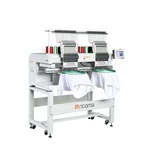 Ricoma hot selling 2 heads embroidery machine MT-7S Series