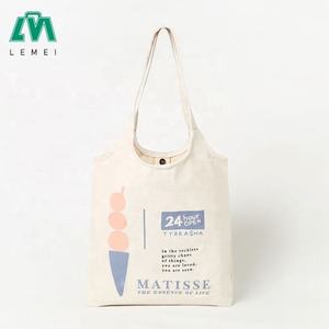 Vente chaude Écologique Réutilisable Coton Toile Épicerie Sac Fourre-Tout Poche Intérieure avec Motif de Lettre - Product Image 5