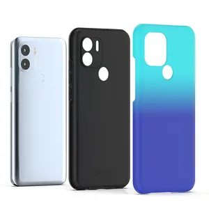 For Motorola Moto G64 5G two in one fundas para celular case shockproof Leather Oil Coating Gradient color mobile phone cases