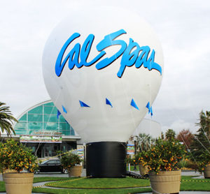 Balon Udara Dingin Tiup Raksasa Warna Kustom untuk Iklan di Atap Restoran - Product Image 2