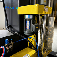 Machine d'emballage automatique de palettes pour aliments et boissons avec film étirable pré-étiré de type M