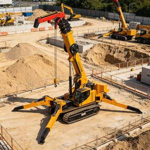 Grue araignée compacte pour le démolissement de voitures et les chantiers de démontage de véhicules - Product Image 5