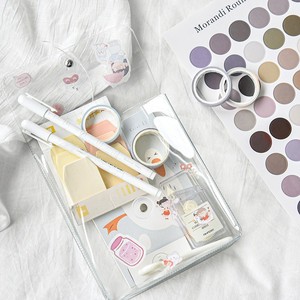 Mode ins sac de <span class=keywords><strong>rangement</strong></span> transparent PVC wrap soins de la peau étanche pratique main billet information sac de <span class=keywords><strong>rangement</strong></span> - Product Image 3