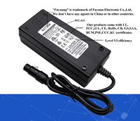 Chargeur de batterie au lithium pour fauteuil roulant électrique ul Ce 29.4V 54.6v Fast Smart 2a 3a 4a lion 24v 48v 24v 5a