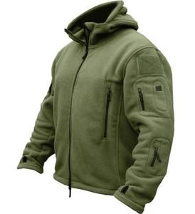 Veste polaire chaude d'extérieur pour <span class=keywords><strong>homme</strong></span> <span class=keywords><strong>Manteau</strong></span> d'hiver polaire intérieur de haute qualité de couleur unie Taille 6XL <span class=keywords><strong>Fourrure</strong></span> tissée respirante - Product Image 1