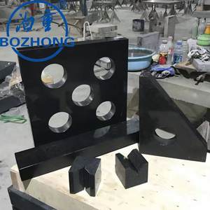 Hassas 00 sınıf siyah granit seviye cetvel düz kenar paralel göstergesi kalibrasyon araçları mermer ölçümleri için - Product Image 3