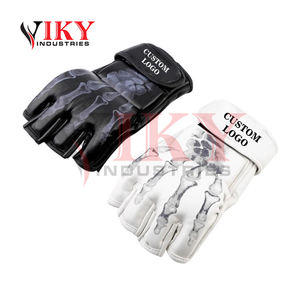 MMA ถุงมือคุณภาพสูง MMA มวยถุงมือหนังวัวคุณภาพสูงปรับแต่งการออกแบบ - Product Image 3