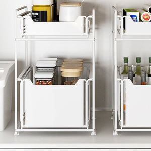 מדף אחסון בקומה השנייה, חוט נמשך מהכיור, סל אחסון למטבח, ארונות ואחסון - Product Image 4