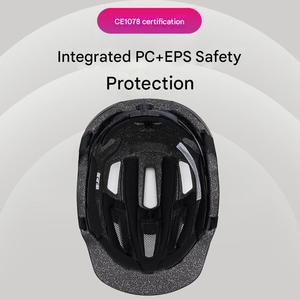 <span class=keywords><strong>Casque</strong></span> de vélo à changement de couleur de conception originale, matériau EPS certifié pour le VTT, le vélo de montagne et le vélo de route - Product Image 3