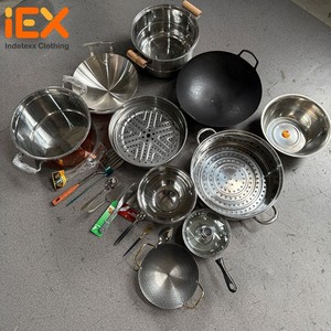 Ustensiles de cuisine en acier inoxydable 304, casseroles et poêles Zagumi, ustensiles de cuisson à induction, vente en gros, usine, en vrac - Product Image 1