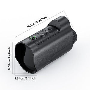 Caméra de vision nocturne monoculaire avec écran de <span class=keywords><strong>2</strong></span> pouces, télescope numérique portable 10X, jour et nuit, 7 niveaux de luminosité - Product Image 2