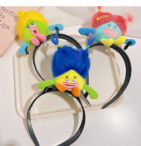HY2 dessin animé en peluche moche poupée cheveux cerceaux gros Germination mignon fille pince à cheveux - Product Image 6