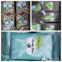 Serviette de plage et de voyage de luxe imprimée, antimicrobienne, séchage rapide, sans sable, en microfibre PET recyclée, gaufrée double face, écologique