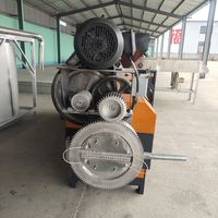 Máquina de Reciclaje de Plástico LDPE/PP de Alta Capacidad con Motor y Control PLC, Línea de Trituración y Lavado de Plástico (Producción de 100-600 kg/h)