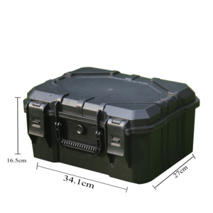 Square Hard Plastic Case Stackable Tool Box Hard Plastic Waterproof Case Hard Plastic Cases