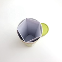 Étui de parfum de luxe personnalisé avec insert, en plastique rigide vert, 33 ml et 100 ml. Boîte cadeau Parfum Tube en papier