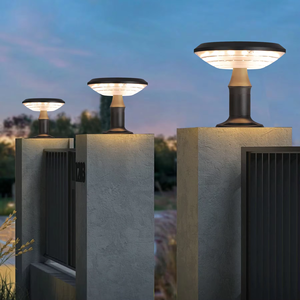 Luces <span class=keywords><strong>de</strong></span> calle solares comerciales, luz <span class=keywords><strong>de</strong></span> linterna <span class=keywords><strong>de</strong></span> Pilar LED, lámpara Solar colorida impermeable para exteriores, luz <span class=keywords><strong>de</strong></span> <span class=keywords><strong>cabeza</strong></span> <span class=keywords><strong>de</strong></span> columna para jardín - Product Image 1