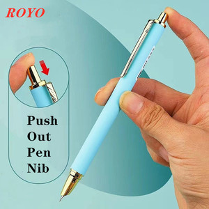 Caneta tinteiro de metal de 0.38mm, caneta de caligrafia para arte de alta qualidade - Product Image 4