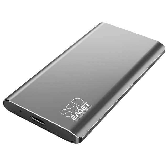 EAGET M1 High Speed Mini Solid State Drive External SSD 128GB/256GB/512GB/1TB for Notebook Pc SSD Hard Drive