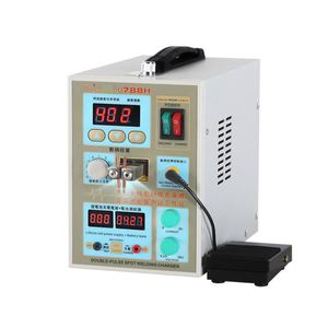 Точечная сварочная импульсная батарея SUNKKO 788H, точечные сварочные аппараты со светодиодным освещением, зарядка литиевой батареи 18650 + тестер батареи 110 В 220 В - Product Image 1