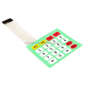 4x5 Matrix Array 20 Key Membrane Switch Keypad Control Keyboard Panel Microprocessor Keyboard Controller