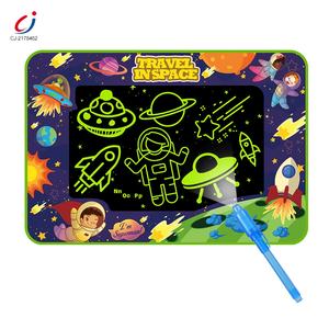 Educatief Kids Lichtgevende Doodle Pen Grote Schilderij Tekening Herbruikbare Gloeiende Water Magic Mat - Product Image 1