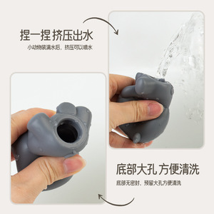 Jouets de <span class=keywords><strong>bain</strong></span> flottants empilables en forme de bateau, marionnettes à doigts animales, jouets de baignoire éducatifs, jouets d'empilage aquatique pour bébé - Product Image 4