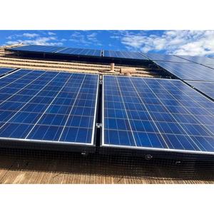 แผงโซลาร์เซลล์แบบสองหน้า N-Type TOPCon ประสิทธิภาพสูง <span class=keywords><strong>530</strong></span> วัตต์ โมโนคริสตัลไลน์แบบกระจกสองชั้น ขนาด 210 มม. แบบฮาล์ฟเซลล์ สำหรับระบบพลังงานเชิงพาณิชย์ - Product Image 1