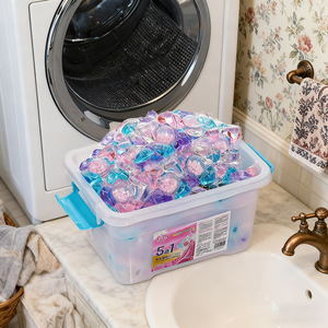 Capsules de lavage de vêtements OEM 5 en 1, capsules de lessive, capsules de détergent pour vêtements, boosters de parfum - Product Image 1