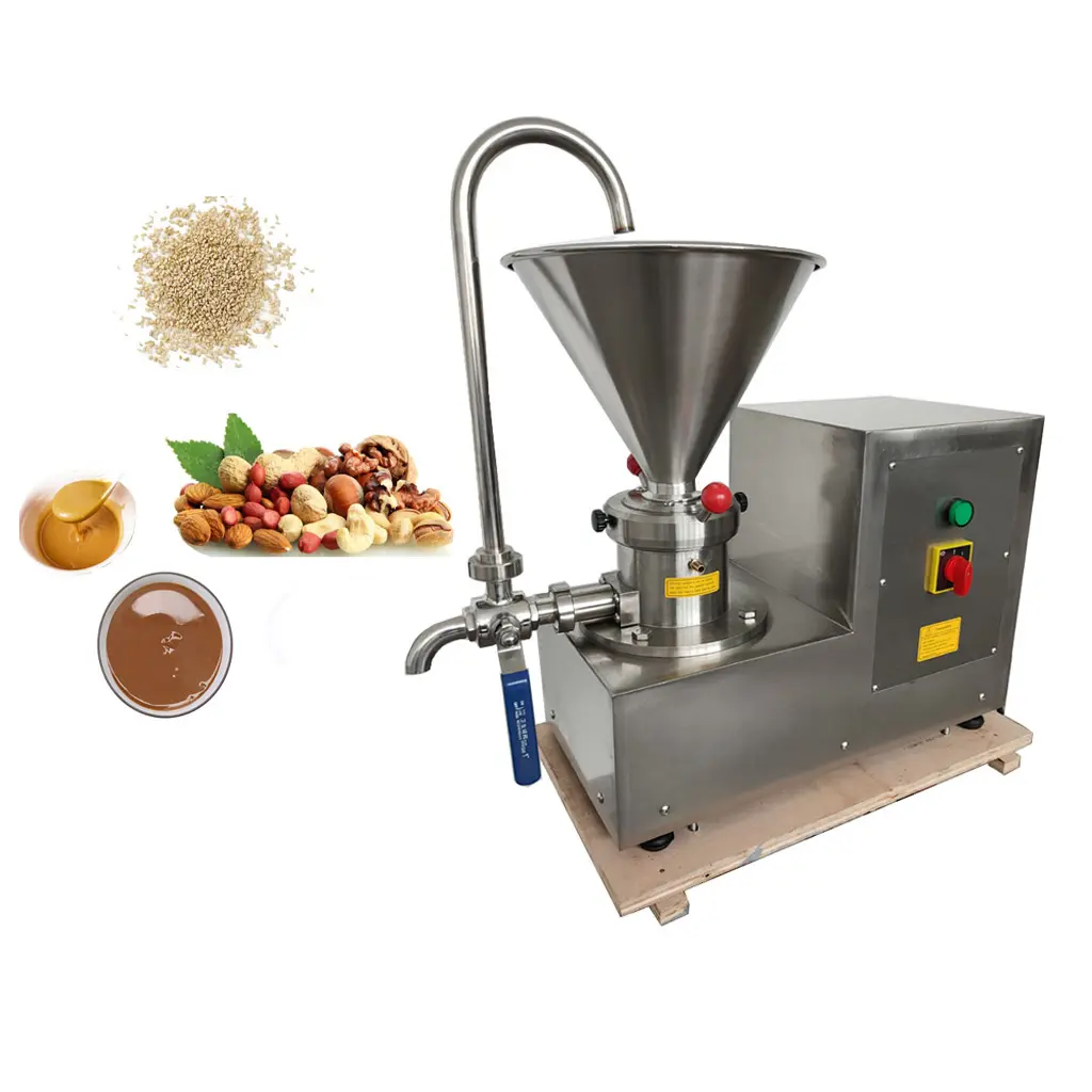 HJ-MJS-60 Erdnuss butter machen Mahl maschine/Mandel Kakaobutter Maschine/Nüsse Verarbeitung maschinen HJ-MJS-60