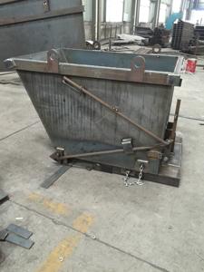 1.5cbm באיכות גבוהה חיצונית משאית אשפה לדלג לפחי המנוף - Product Image 2